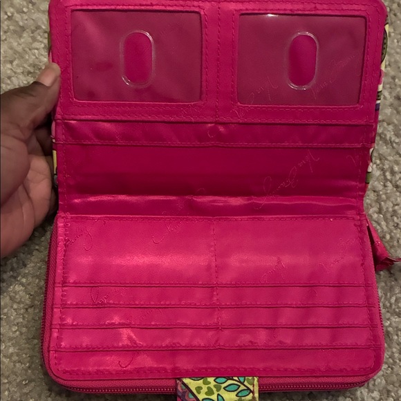 Vera Bradley Multicolor Paisley Wallet - Picture 6 of 7